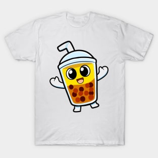 Milk Tea Boba Chibi T-Shirt